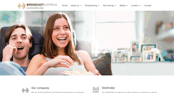 Desktop Screenshot of broadcastaustralia.com.au